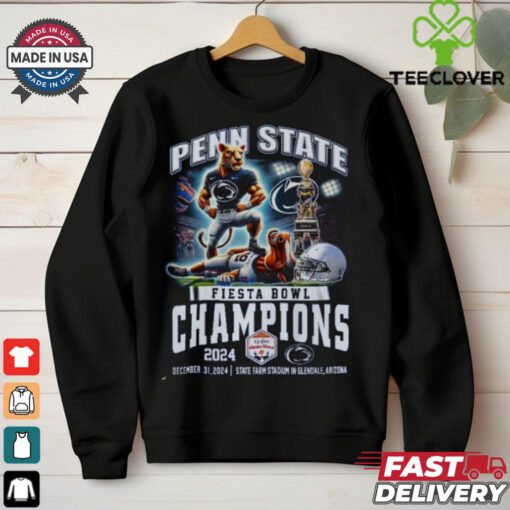 Penn State Nittany Lions Fiesta Bowl Champions 2025 T Shirt Fan Favorite