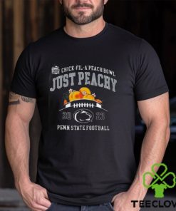 Penn State Nittany Lions Football 2023 Chick Fil A Peach Bowl Just Peachy Shirt