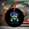 Penn State Nittany Lions Grinch Santa Middle finger haters gonna hate ornament