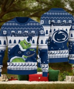 Penn State Nittany Lions Grinch Ugly Christmas Sweater