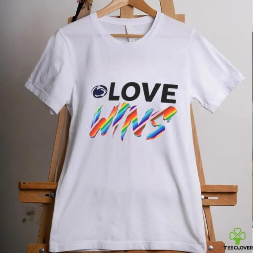 Penn State Nittany Lions Love Wins Pride 2024 Shirt