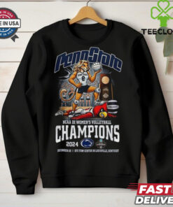 Penn State Nittany Lions NCAA D1 Women’s Volleyball Champs 2024 Mascot Shirt