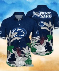 Penn State Nittany Lions NCAA Flower All Over Print Hawaiian Shirt