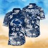 Hartford Hawks Hawaiian Shirt Summer Gift Coconut Tree Tropical Grunge Pattern For NCAA Fans