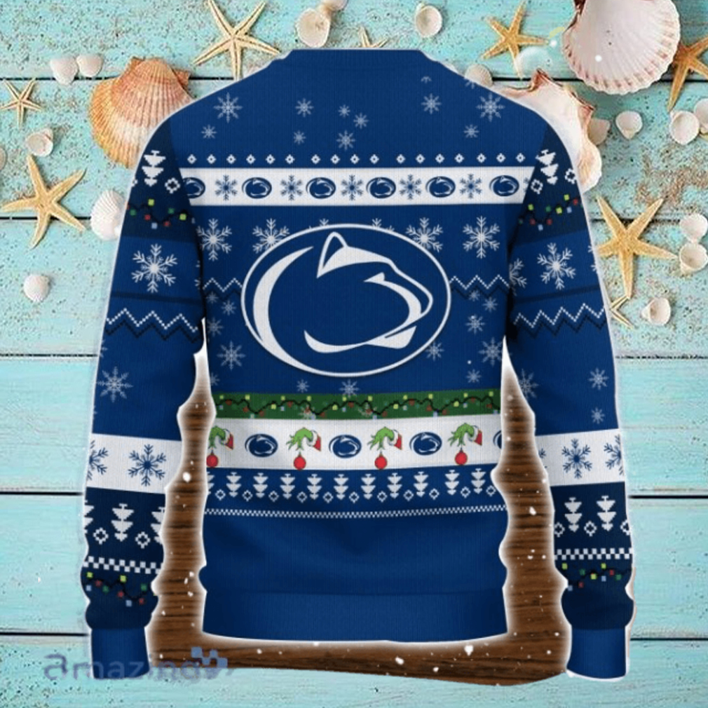 Penn State Nittany Lions NCAA Grinch Hand Funny Christmas Gift Ugly Christmas Sweater Gift Ideas For Fans Penn State Nittany Lions NCAA Grinch Hand Funny Christmas Gift Ugly Christmas Sweater Gift Ideas For Fans