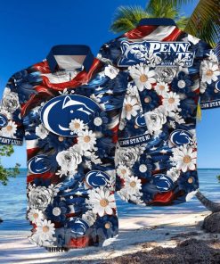 Penn State Nittany Lions NCAA Independence Day All Over Print Hawaiian Shirt