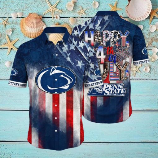 Penn State Nittany Lions NCAA1 Independence Day Holidays Hawaiian Shirt For Men Women Gift
