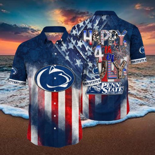 Penn State Nittany Lions NCAA1 Independence Day Holidays Hawaiian Shirt For Men Women Gift