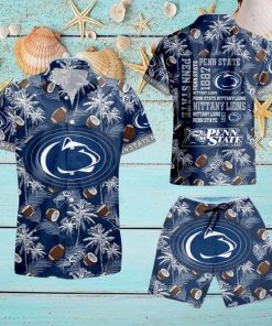 Penn State Nittany Lions Ncaa Hawaiian Shirt And Short