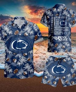 Penn State Nittany Lions Ncaa Hawaiian Shirt And Short