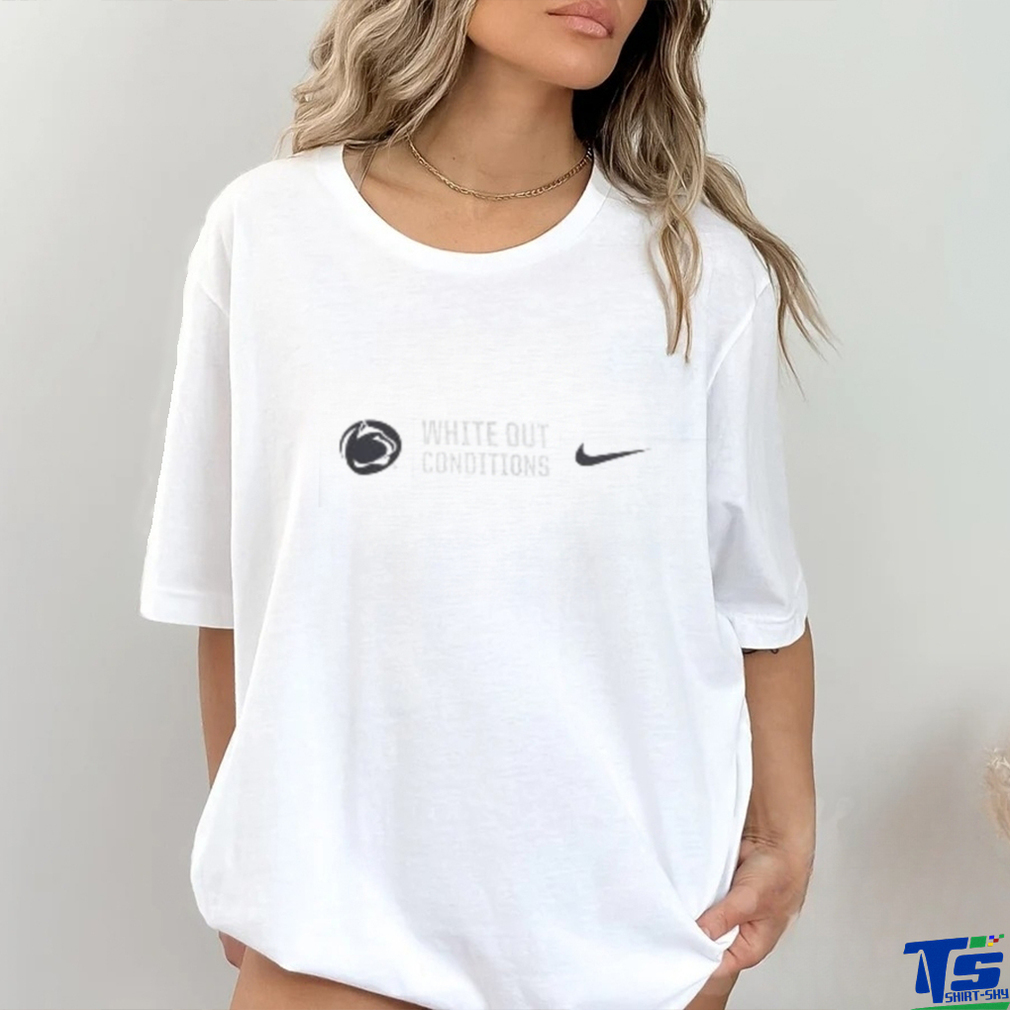 Penn State Nittany Lions Nike White Out Condition T Shirt Penn State Nittany Lions Nike White Out Condition T Shirt