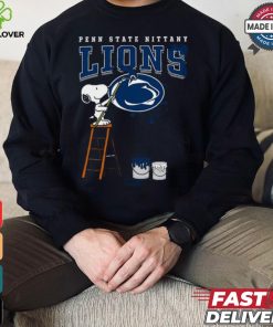 Penn State Nittany Lions Snoopy Painting Shirt 2 Penn State Nittany Lions Snoopy Painting Shirt