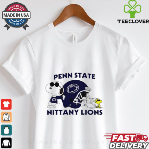 Penn State Nittany Lions Snoopy Sport helmet shirt
