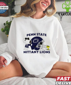 Penn State Nittany Lions Snoopy Sport helmet shirt