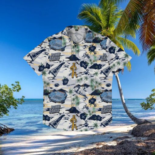 Penn State Nittany Lions Thematic Stadium Print Hawaiian Shirt