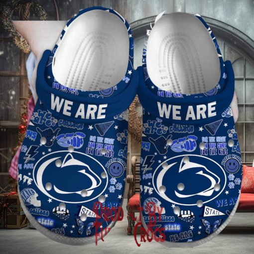 Penn State Nittany Lions We Are State College Crocs Shoes