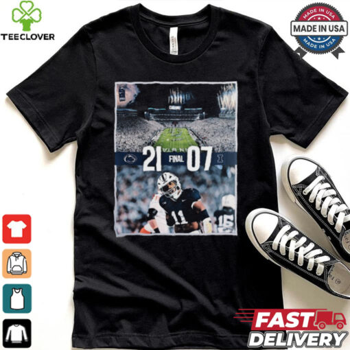 Penn State Nittany Lions Wins 21 7 Illinois Football 2024 Game Final Score Shirt