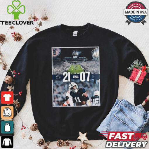 Penn State Nittany Lions Wins 21 7 Illinois Football 2024 Game Final Score Shirt