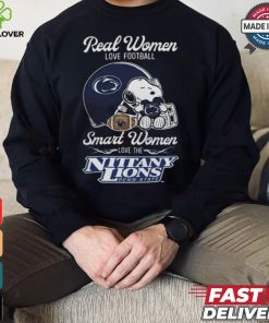 Penn State Nittany Lions x Snoopy Real Women Love Football Smart Women Helmet 2024 Shirt