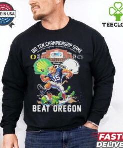 Penn state nittany lions big 10 conference champions beat oregon 2024 shirt