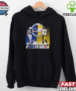 Pennsylvania Drew Allar Penn State Nittany Lions X Justin Fields Pittsburgh Steelers Shirt