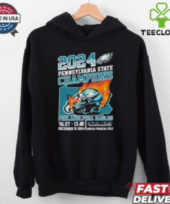 The **Pennsylvania State Champions 2024 Philadelphia Eagles Defeated Pittsburgh Steelers Shirt** celebrates the Eagles’ victory over the Steelers in the 2024 season. A must-have for Eagles fans to commemorate this triumphant state championship win!