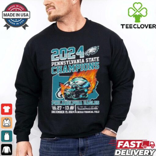 Pennsylvania State Champions 2024 Philadelphia Eagles Defeated Pittsburgh Steelers Shirt