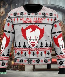 Pennywise IT Ugly Christmas Sweater Funny Gift Ideas Christmas