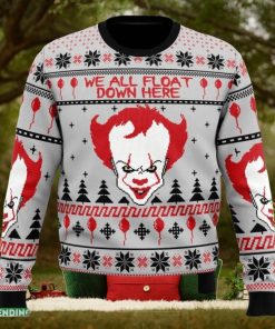 Pennywise IT Ugly Christmas Sweater Funny Gift Ideas Christmas