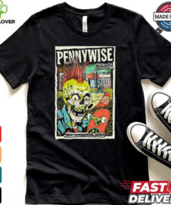 Pennywise September 28 2024 Hi Fi Annex In Indianapolis IN Tour t shirt
