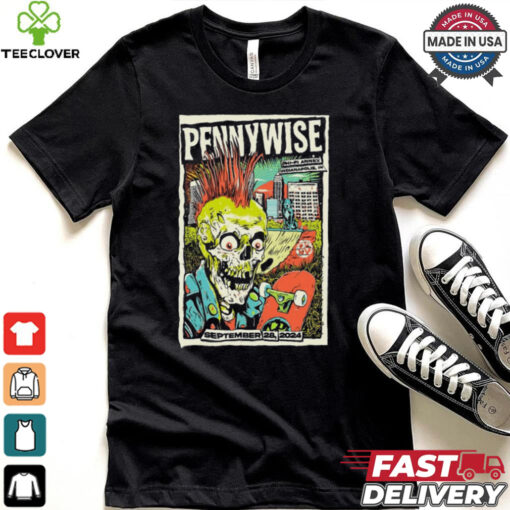 Pennywise September 28 2024 Hi Fi Annex In Indianapolis IN Tour t shirt