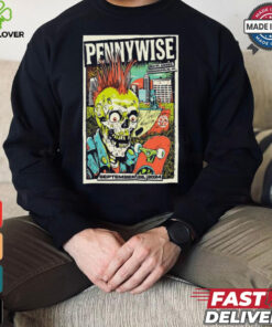 Pennywise September 28 2024 Hi Fi Annex In Indianapolis IN Tour t shirt