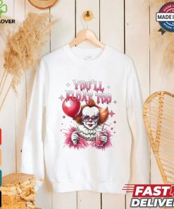 Pennywise you will float too Halloween shirt
