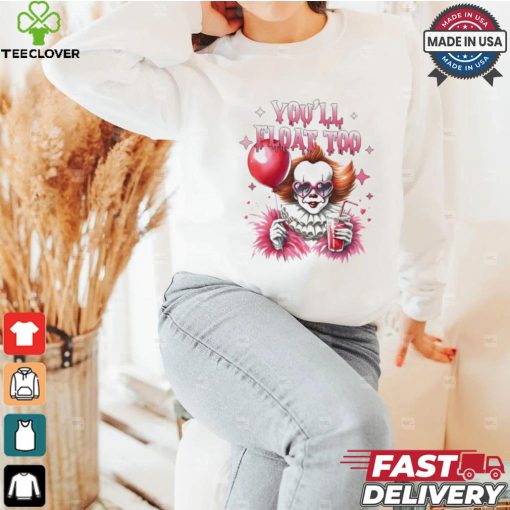 Pennywise you will float too Halloween shirt