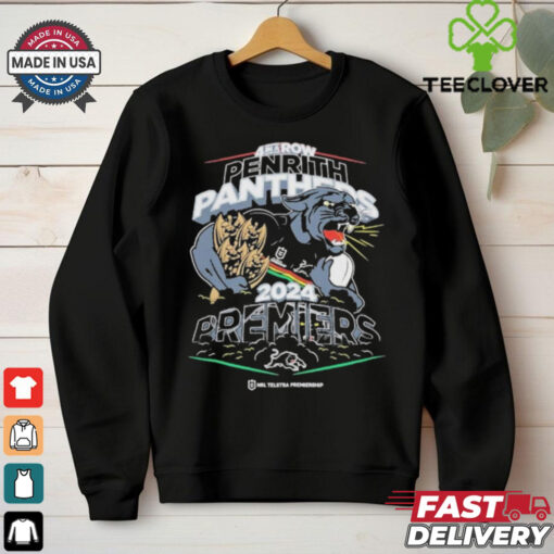 Penrith Panthers 4 In A Row 2024 Premiers T Shirt