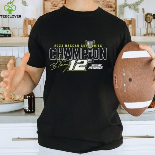 Penske Charcoal Ryan Blaney 2023 NASCAR Cup Series Champion Xtreme Shirt