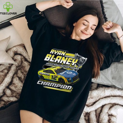 Penske Heather Charcoal Ryan Blaney 2023 NASCAR Cup Series Champion Trophy Shirt