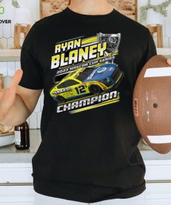 Penske Heather Charcoal Ryan Blaney 2023 NASCAR Cup Series Champion Trophy Shirt