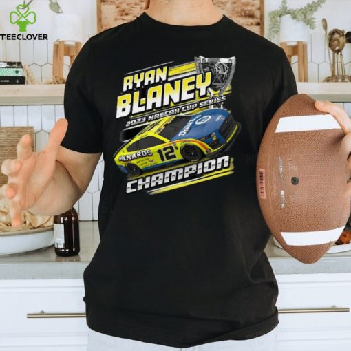 Penske Heather Charcoal Ryan Blaney 2023 NASCAR Cup Series Champion Trophy Shirt