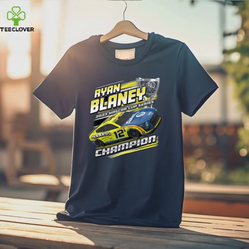 Penske Heather Charcoal Ryan Blaney 2023 NASCAR Cup Series Champion Trophy Shirt