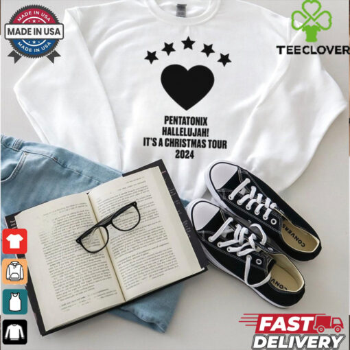 Pentatonix Hallelujah It_s A Christmas Tour 2024 Tee Shirt