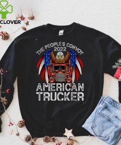 Peoples Freedom Convoy 2022 Support America Truckers US Flag T Shirt 1 Peoples Freedom Convoy 2022 Support America Truckers US Flag T Shirt