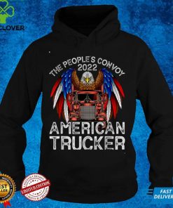 Peoples Freedom Convoy 2022 Support America Truckers US Flag T Shirt 3 Peoples Freedom Convoy 2022 Support America Truckers US Flag T Shirt