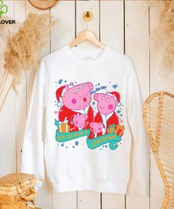 Peppa pig ho ho ho wish you merry Christmas hoodie, sweater, longsleeve, shirt v-neck, t-shirt