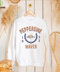 Pepperdine Waves Uscape Apparel Renew Ringer T Shirt