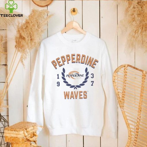 Pepperdine Waves Uscape Apparel Renew Ringer T Shirt