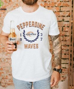 Pepperdine Waves Uscape Apparel Renew Ringer T Shirt