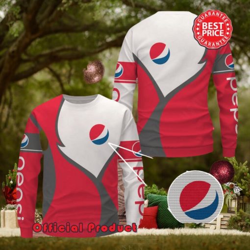 Pepsi Logo Design Trending Ugly Christmas Sweater