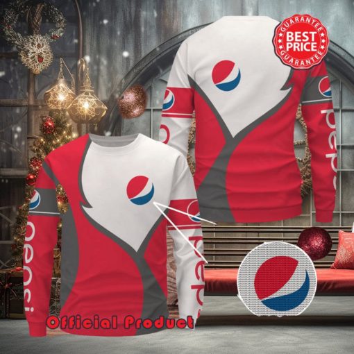 Pepsi Logo Design Trending Ugly Christmas Sweater