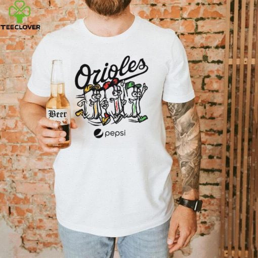 Pepsi X Orioles Hot Dog Race Shirt
